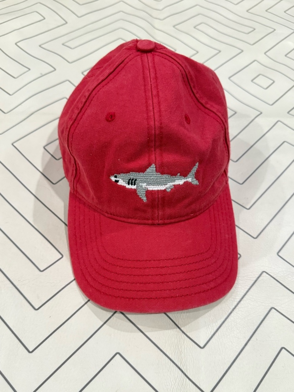 Harding Lane Red Shark Hat